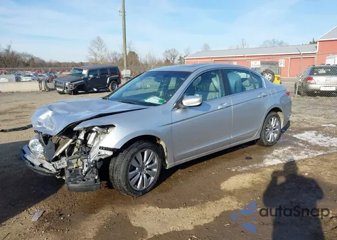 2012 Honda Accord 2.4 Ex-L из США, поврежденный, VIN 1HGCP2F88CA046709